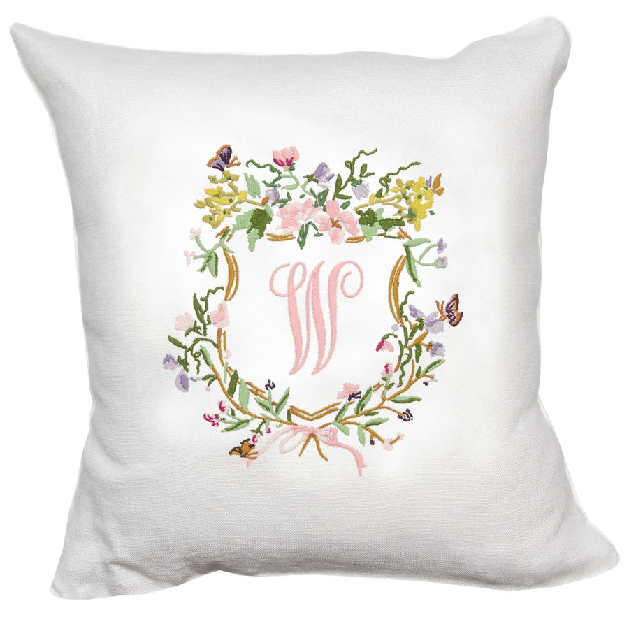 Butterfly Crest Pillow - Mary Mack