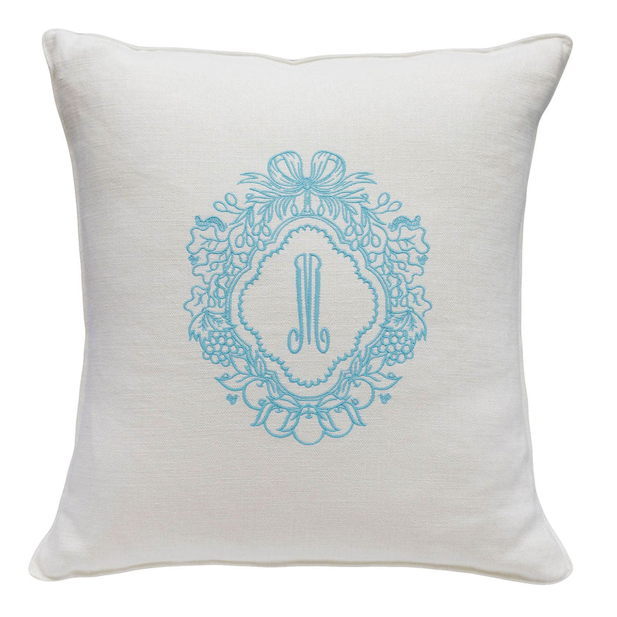Fruit Crest Pillow | Single Color - Mary Mack