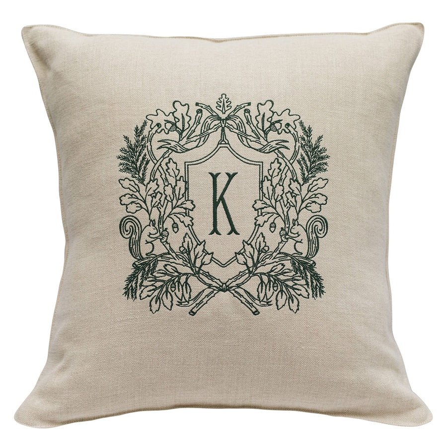 Tree Crest Pillow | Single Color - Mary Mack